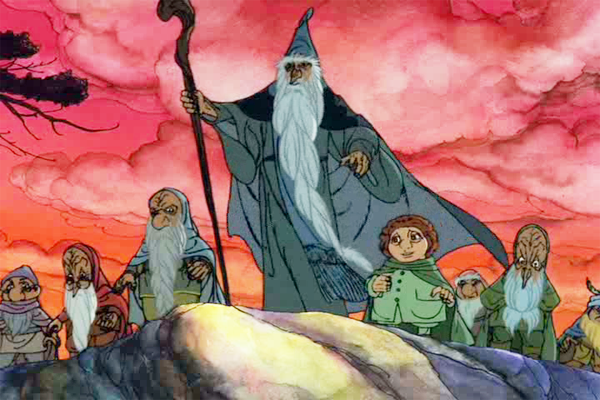 The Fellowship of the Ring Animated - A Lord of the Rings short film 