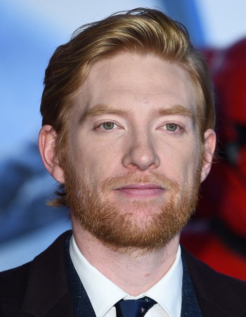 The 40-year old son of father (?) and mother(?) Domhnall Gleeson in 2024 photo. Domhnall Gleeson earned a  million dollar salary - leaving the net worth at 5 million in 2024