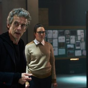 Doctor Who, Peter Capaldi (L), Ingrid Oliver (R), 'The Zygon Inversion', Season 9, Ep. #8, 11/07/2015, ©BBC