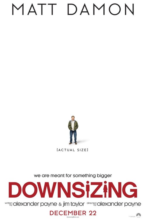 Downsizing poster