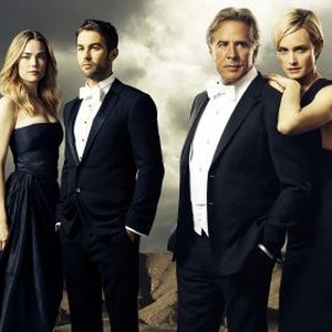 Rebecca Rittenhouse, Chace Crawford, Don Johnson and Amber Valletta (from left)
