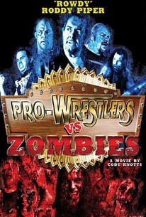 Poster for Pro Wrestlers vs Zombies