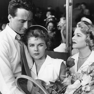 HARD FAST AND BEAUTIFUL, Robert Clarke, Sally Forrest, Claire Trevor, 1951