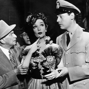 MEXICAN SPITFIRE'S BLESSED EVENT, from left, Leon Errol, Lydia Bilbrook, Lupe Velez, Walter Reed, 1943
