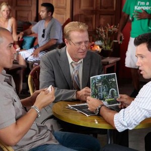 Burn Notice, Coby Bell (L), Gregg Henry (C), Jeffrey Donovan (R), 'Acceptable Loss', Season 5, Ep. #17, 12/08/2011, ©USA