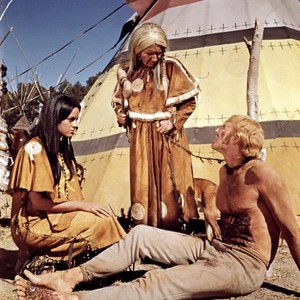 MAN CALLED HORSE, Richard Harris, Judith Anderson, Corinna Tsopei, 1970