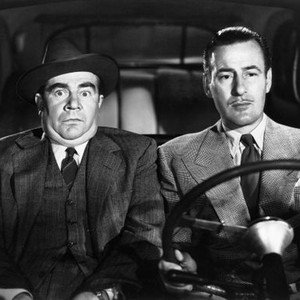 THE FALCON'S ADVENTURE, from left, Edward Brophy, Tom Conway, 1946