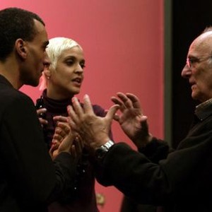 FADOS, from left: choreographer Patrick DeBana, Mariza, director Carlos Saura, on set, 2007. ©New Yorker Films