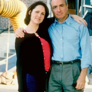 SUPERSTAR, Molly Shannon, producer Lorne Michaels, on set, 1999. (c)Paramount Pictures