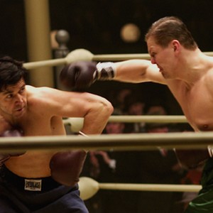 RUSSELL CROWE portrays Jim Braddock, who entered the boxing ring to provide for his family during the Great Depression--and became a national hero along the way--in "Cinderella Man."