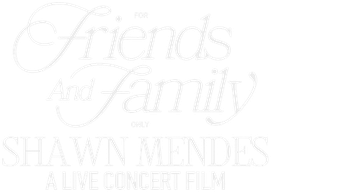 Shawn Mendes: For Friends & Family Only (A Live Concert Film) (2024) Logo