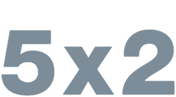 5x2 Logo