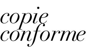 Copie conforme Logo