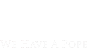 We Have a Pope Logo