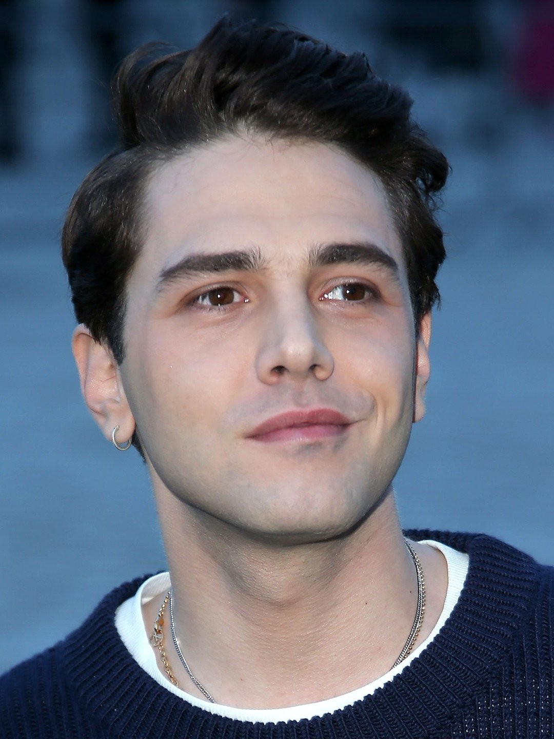 Canadian director Xavier Dolan kisses Canadian actress Suzanne
