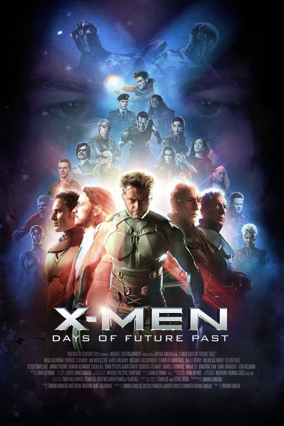 x men days of future past characters names