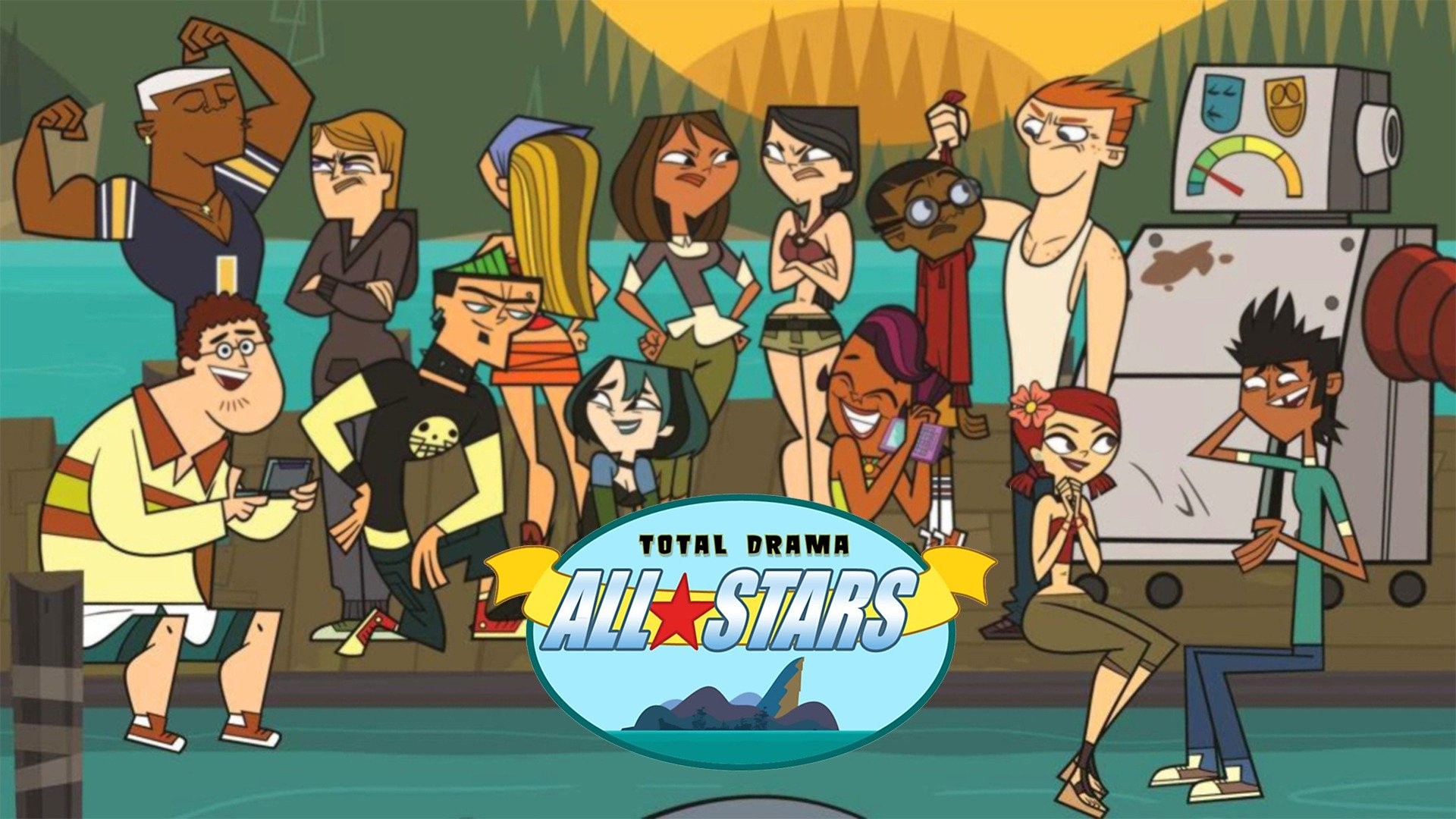 Temporada 5 do Drama total Ação do drama total Drama total: A