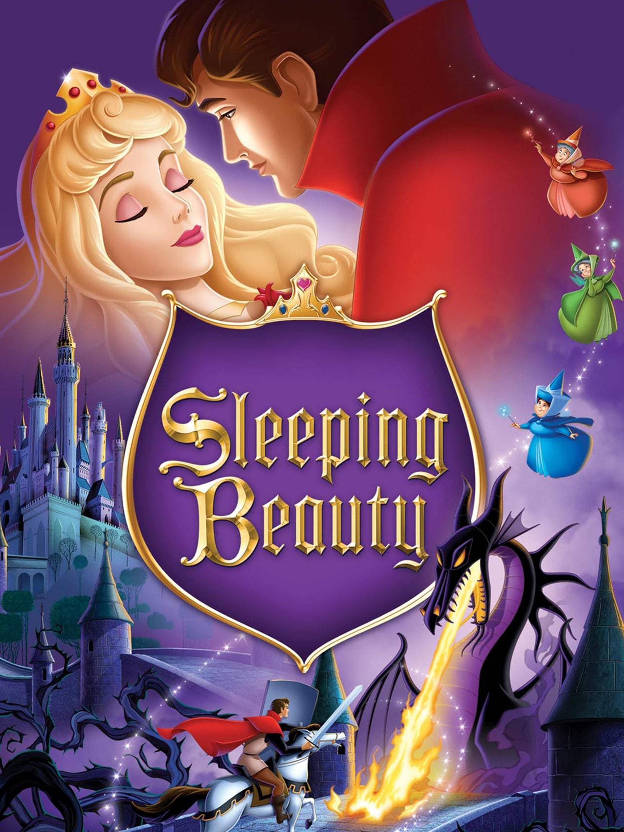 Sleeping Beauty Maleficent - Cartoons Paint By Numbers - Paint by numbers  for adult