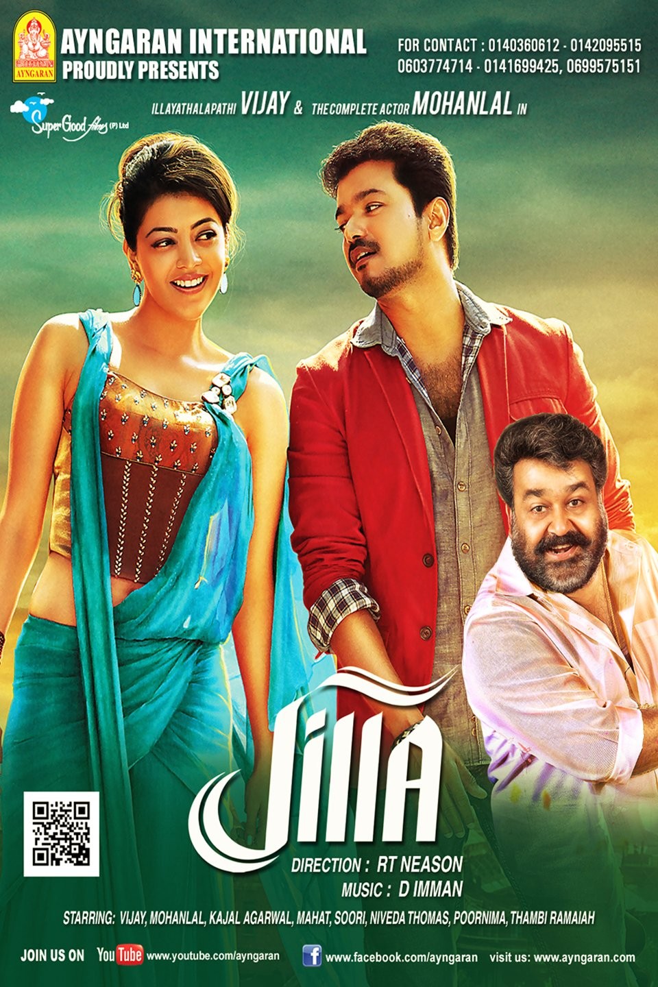 Niveda Thomas And Vijay In Jilla