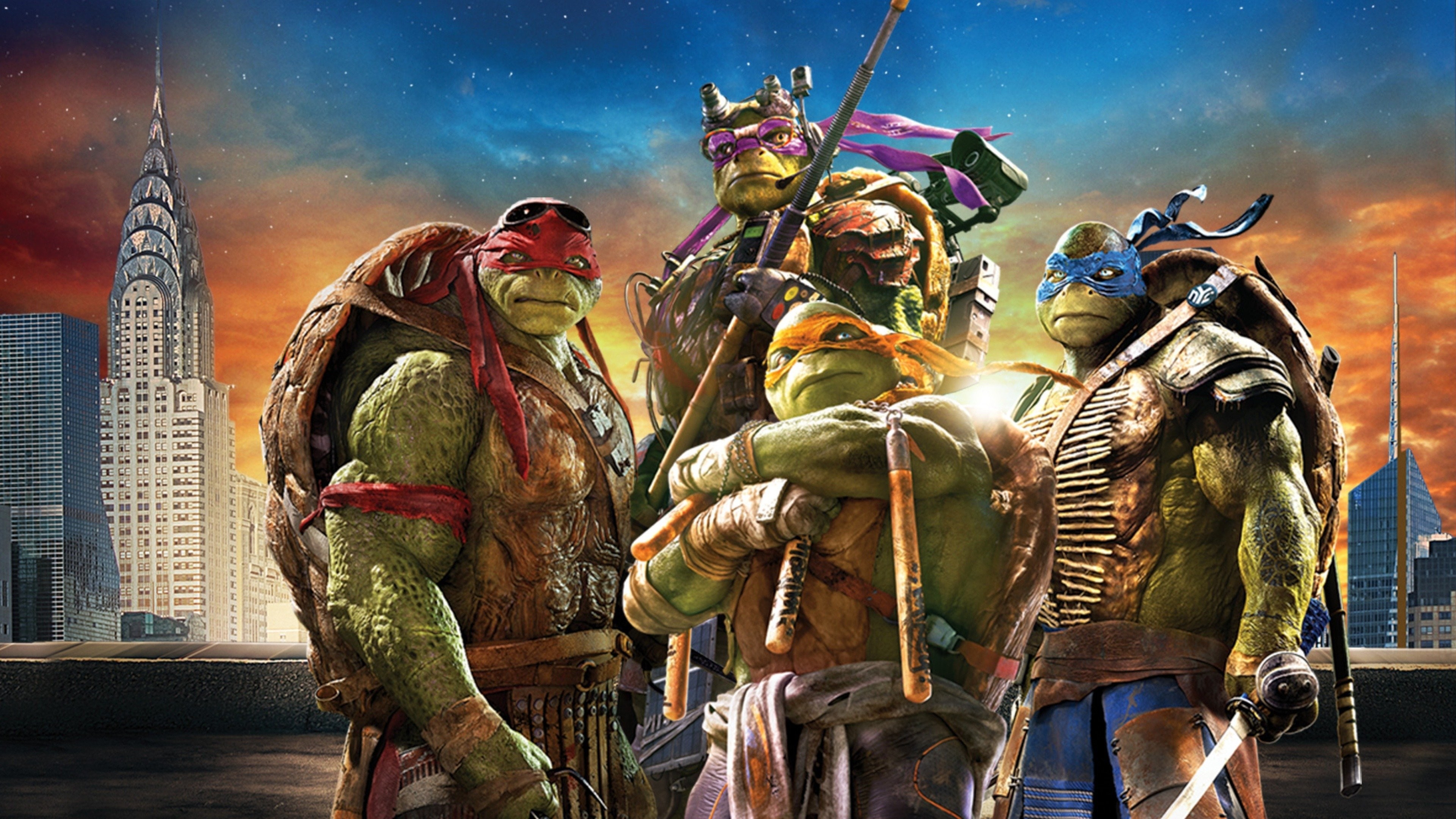 Teenage Mutant Ninja Turtles  Live Shows & Attractions ft. Leonardo,  Raphael, Michel & Donatello