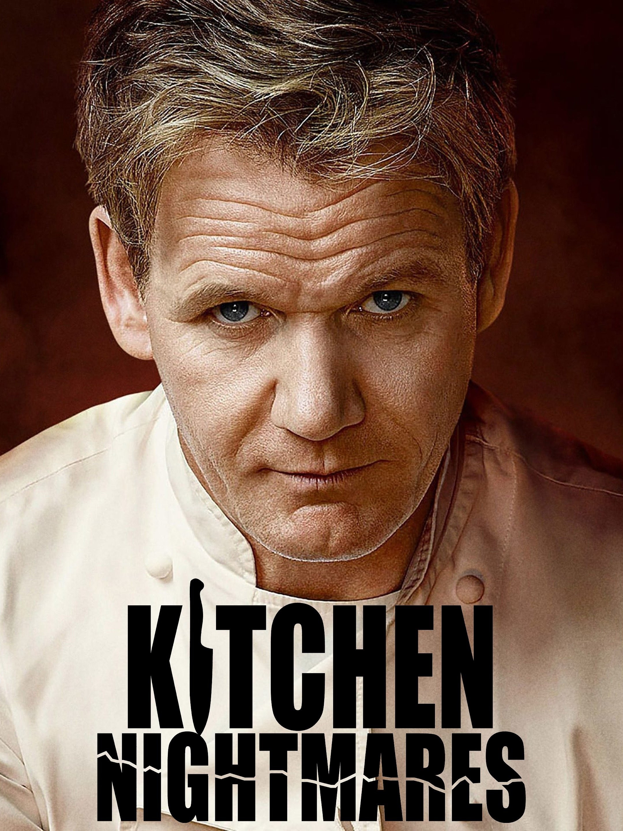 In Kitchen nightmares' intro Gordon Ramsay is attacked by multiple