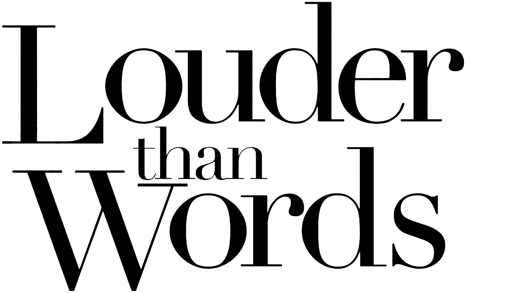 Louder Than Words Logo