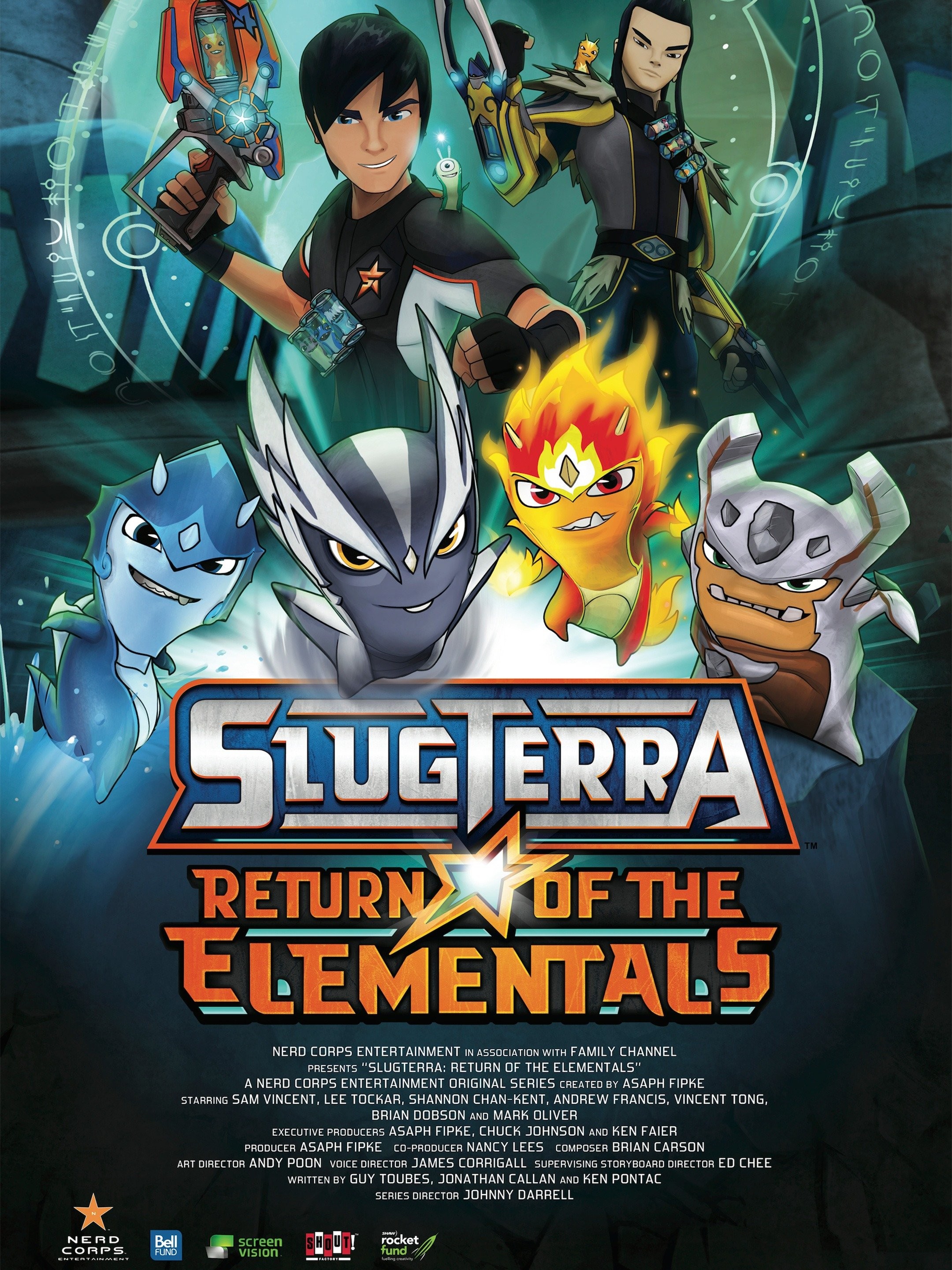 How many seasons of slugterra are there