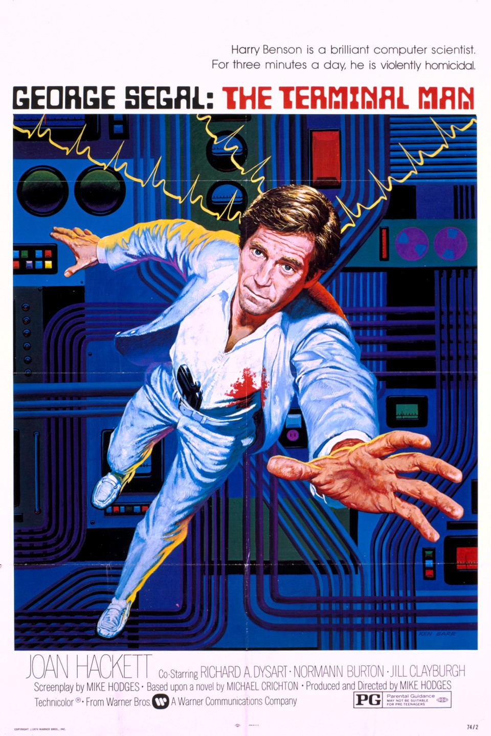 The terminal man : Crichton, Michael, 1942-2008 : Free Download