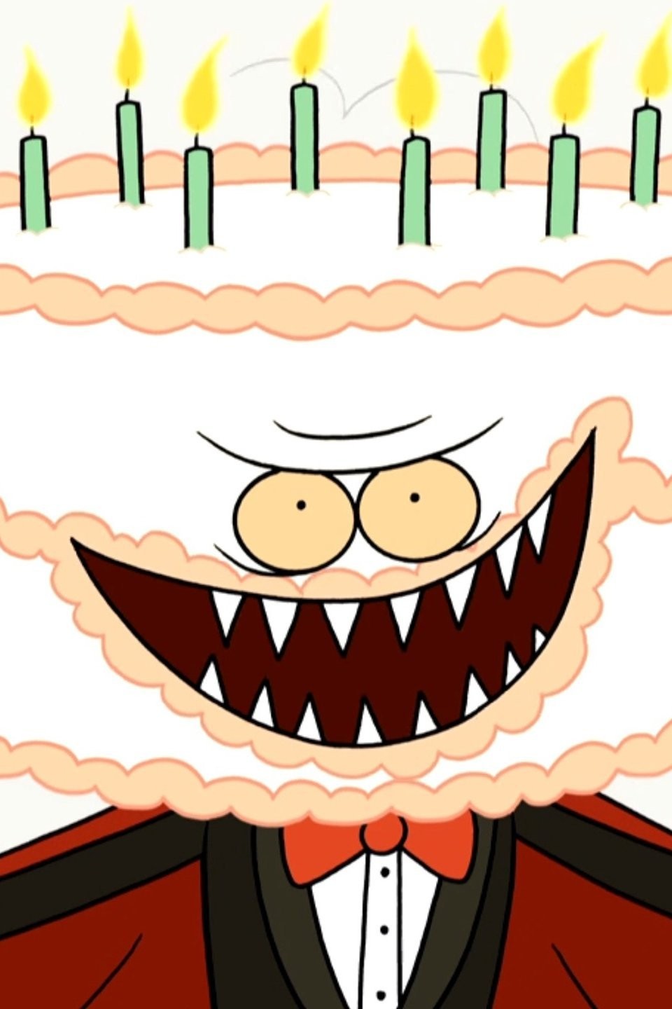 regular show birthday cake