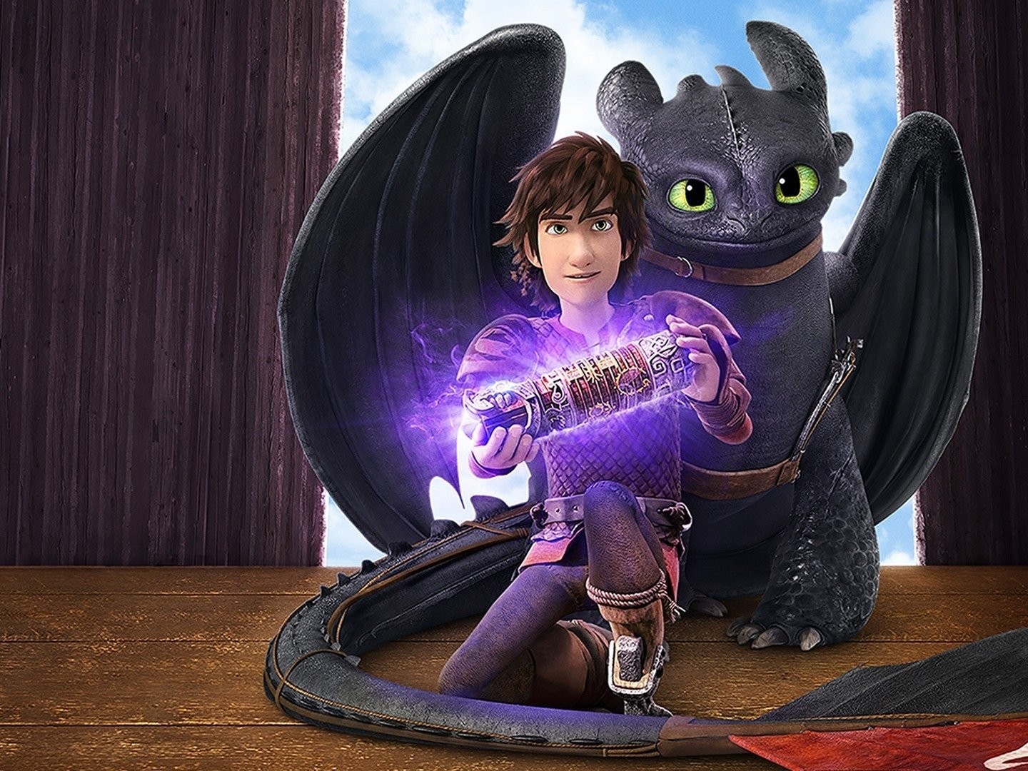 Dragon Race to the Edge - How To Train Your Dragon 3 The Hidden World Only  in Theaters at March