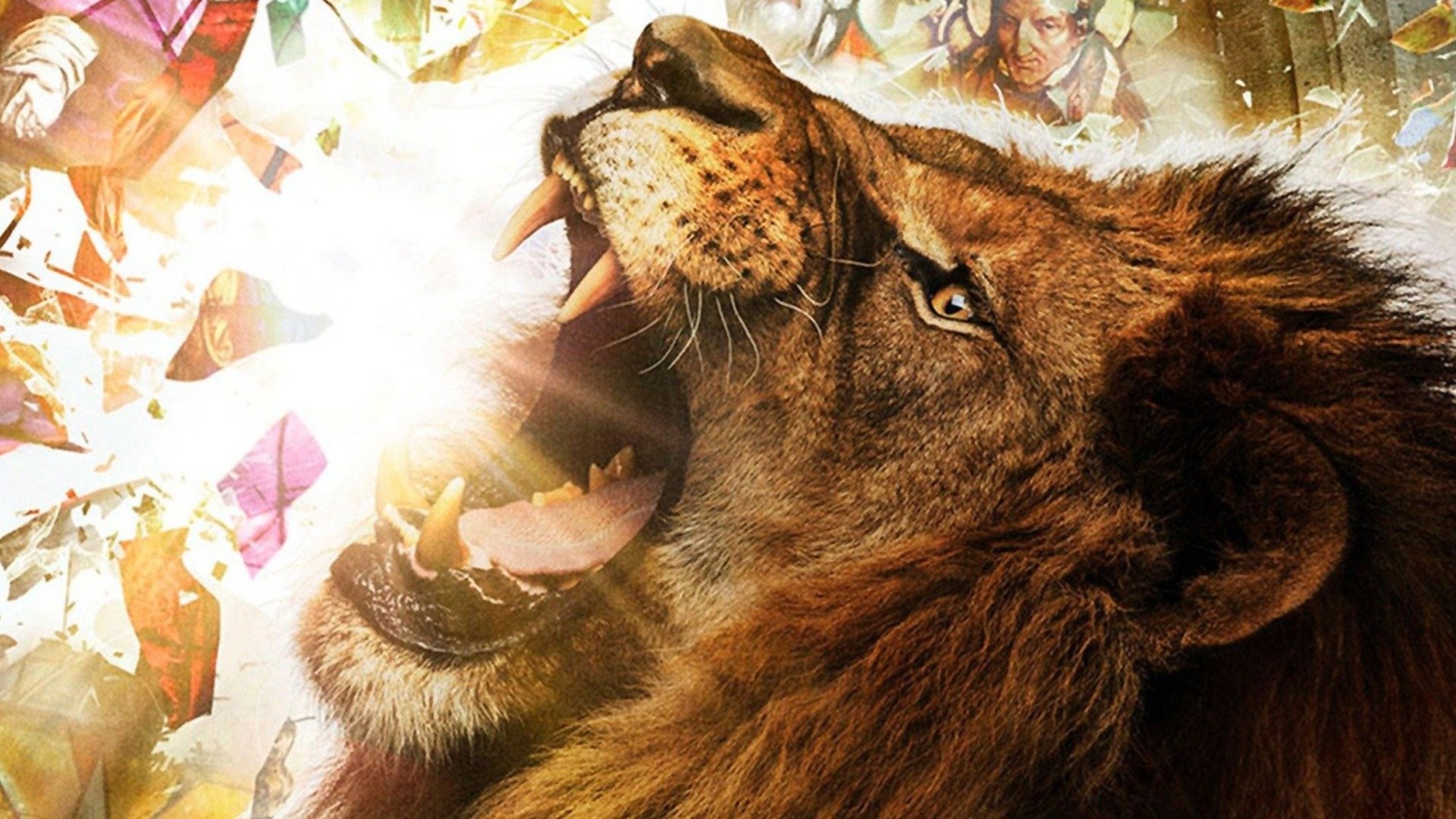 Narnia, aslan roaring HD wallpaper