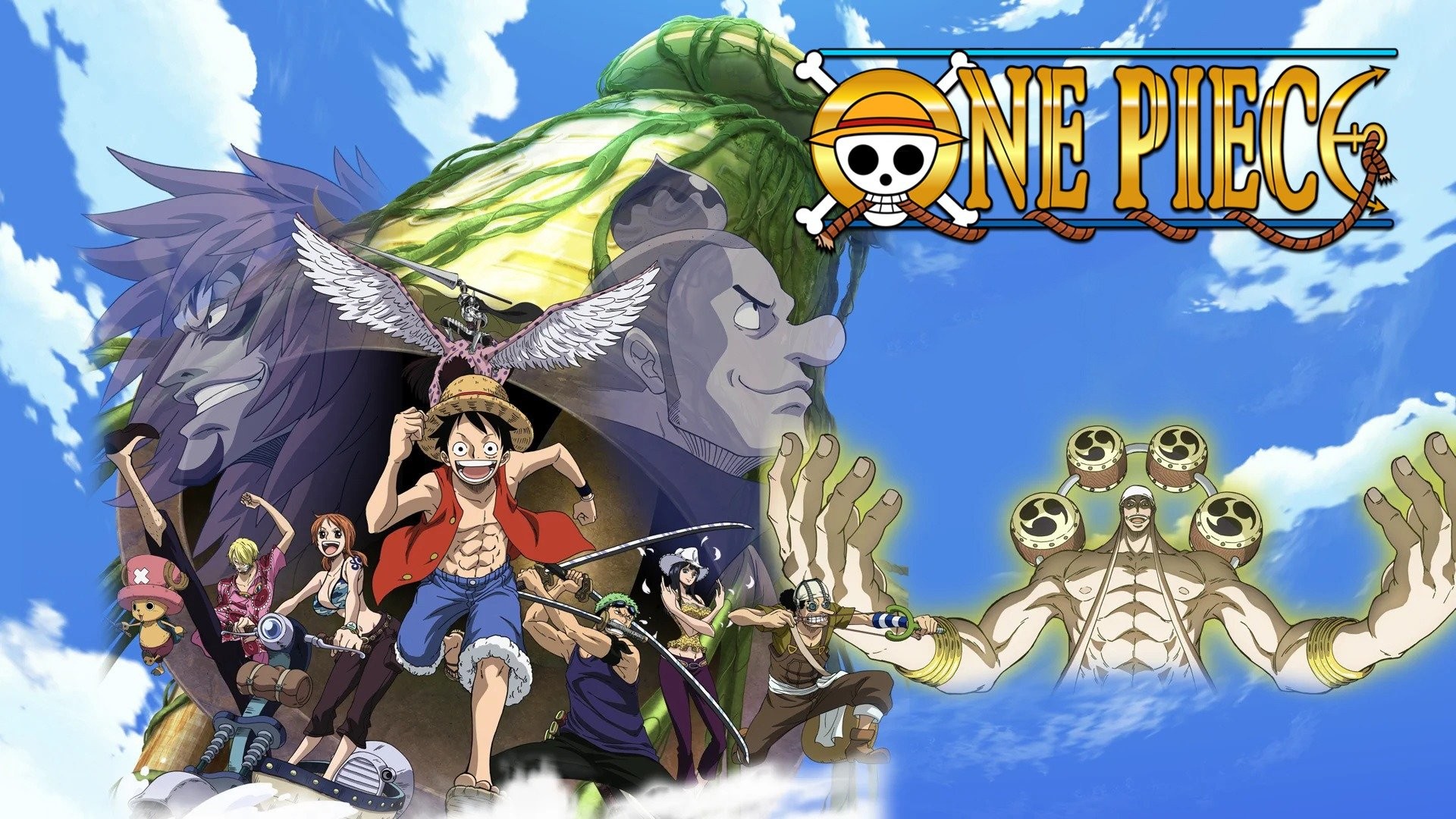 One Piece Special Edition (HD, Subtitled): Sky Island (136-206) Jaya, City  of Gold in the Sky! Head for God's Shrine! - Watch on Crunchyroll