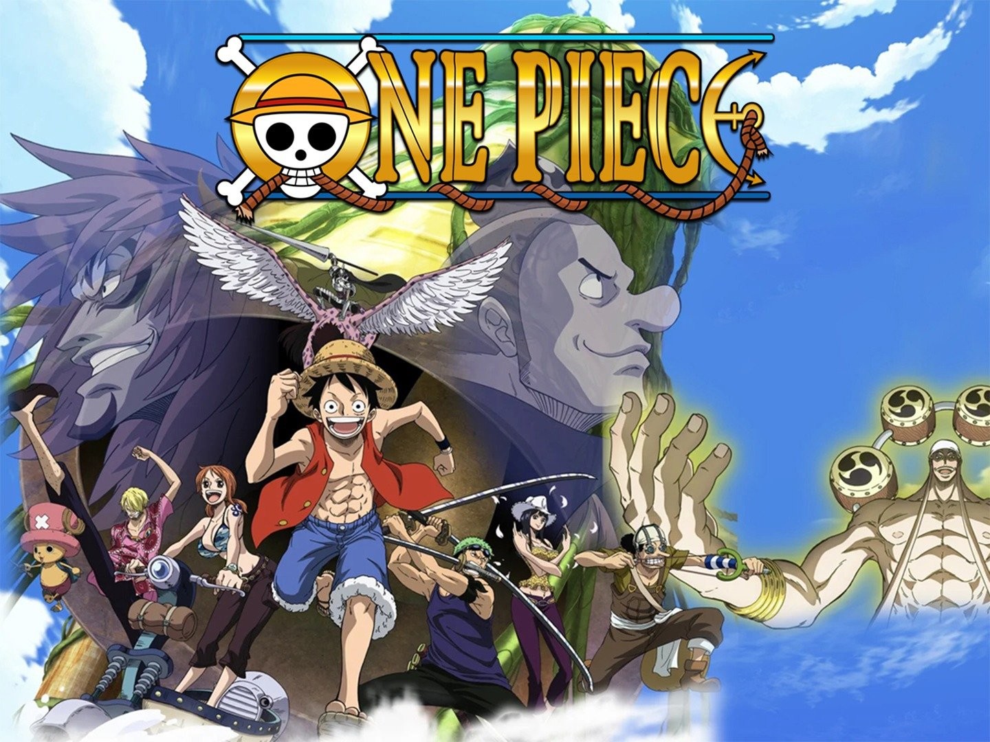 One Piece Special Edition (HD, Subtitled): Sky Island (136-206) Take to the  Sky! Ride the Knockup Stream! - Watch on Crunchyroll