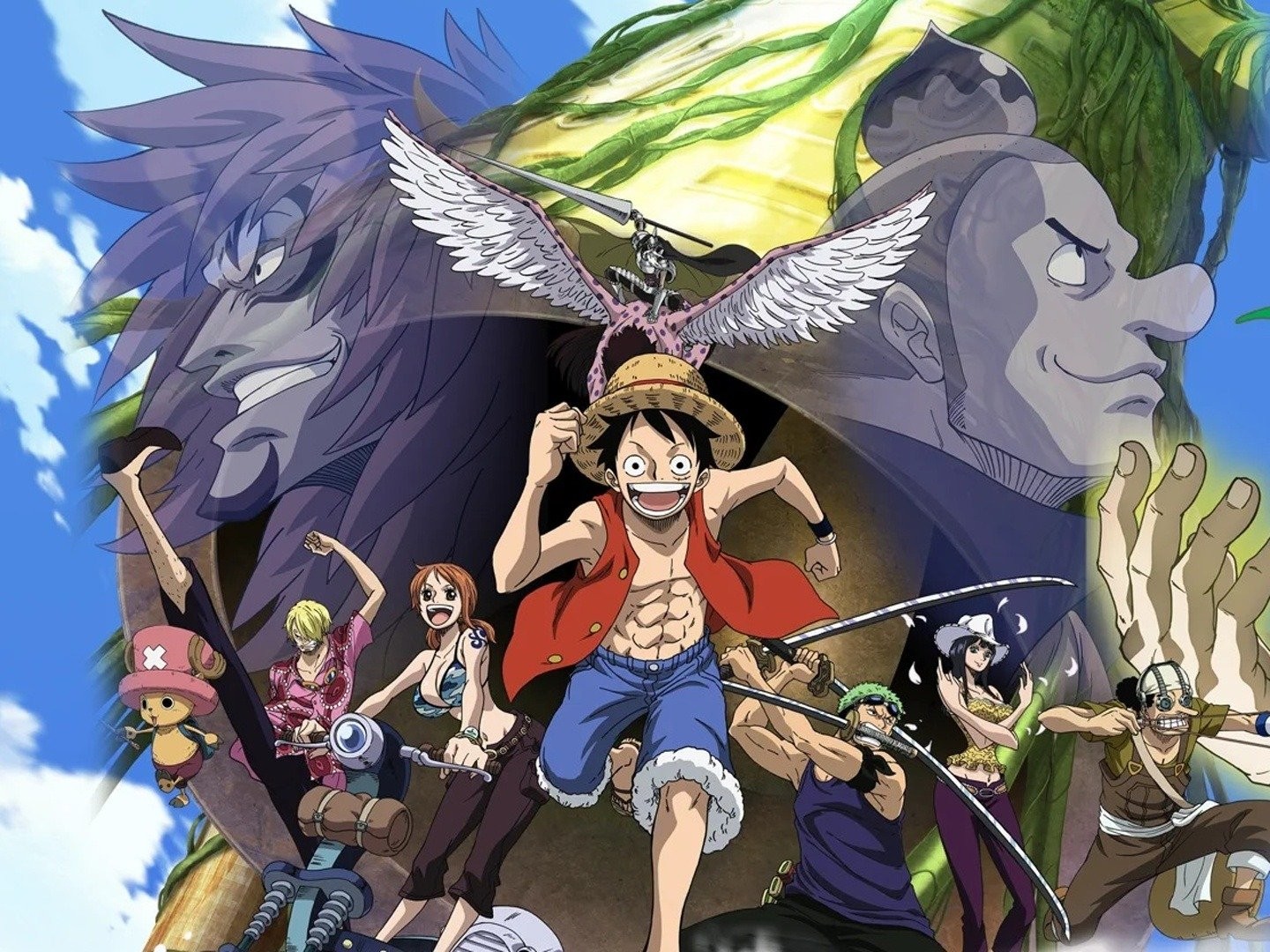 One Piece Special Edition (HD, Subtitled): Sky Island (136-206) Take to the  Sky! Ride the Knockup Stream! - Watch on Crunchyroll