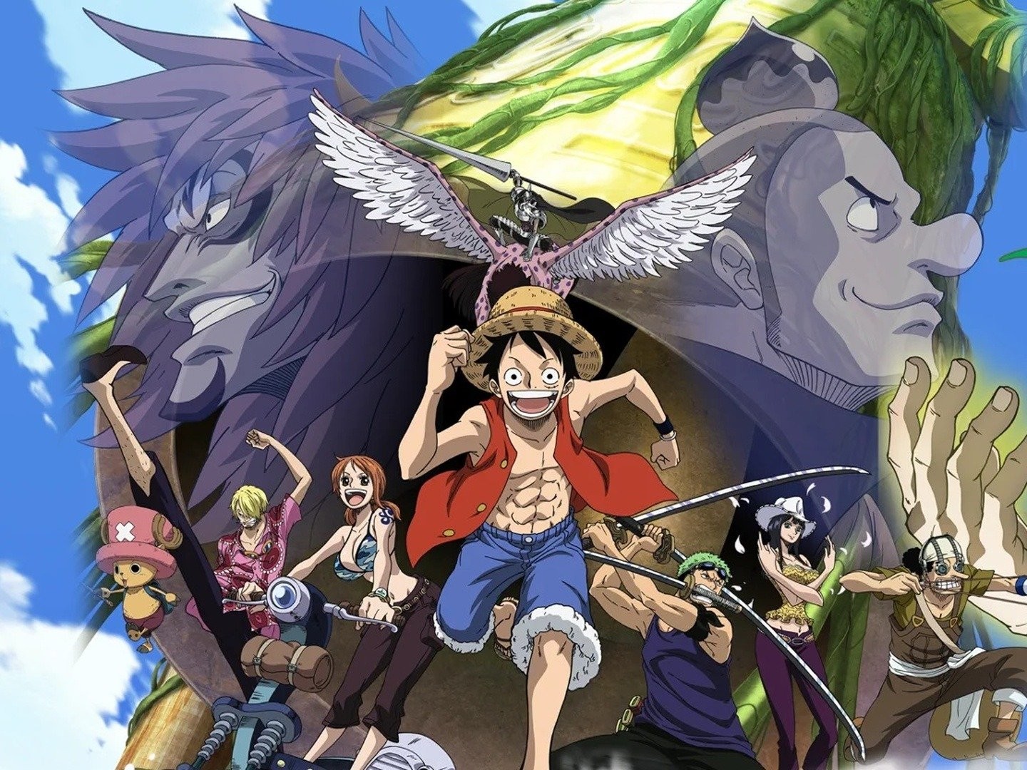 One Piece Special Edition (HD, Subtitled): Sky Island (136-206) Jaya, City  of Gold in the Sky! Head for God's Shrine! - Watch on Crunchyroll