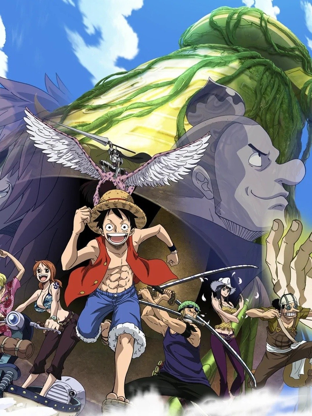 One Piece Special Edition (HD, Subtitled): Sky Island (136-206) Take to the  Sky! Ride the Knockup Stream! - Watch on Crunchyroll