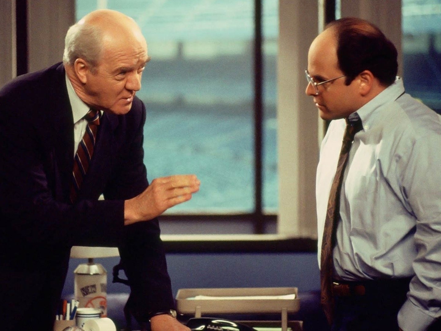 Yankee Stadium In Seinfeld Season 7 Episode 12 The Caddy (1996)