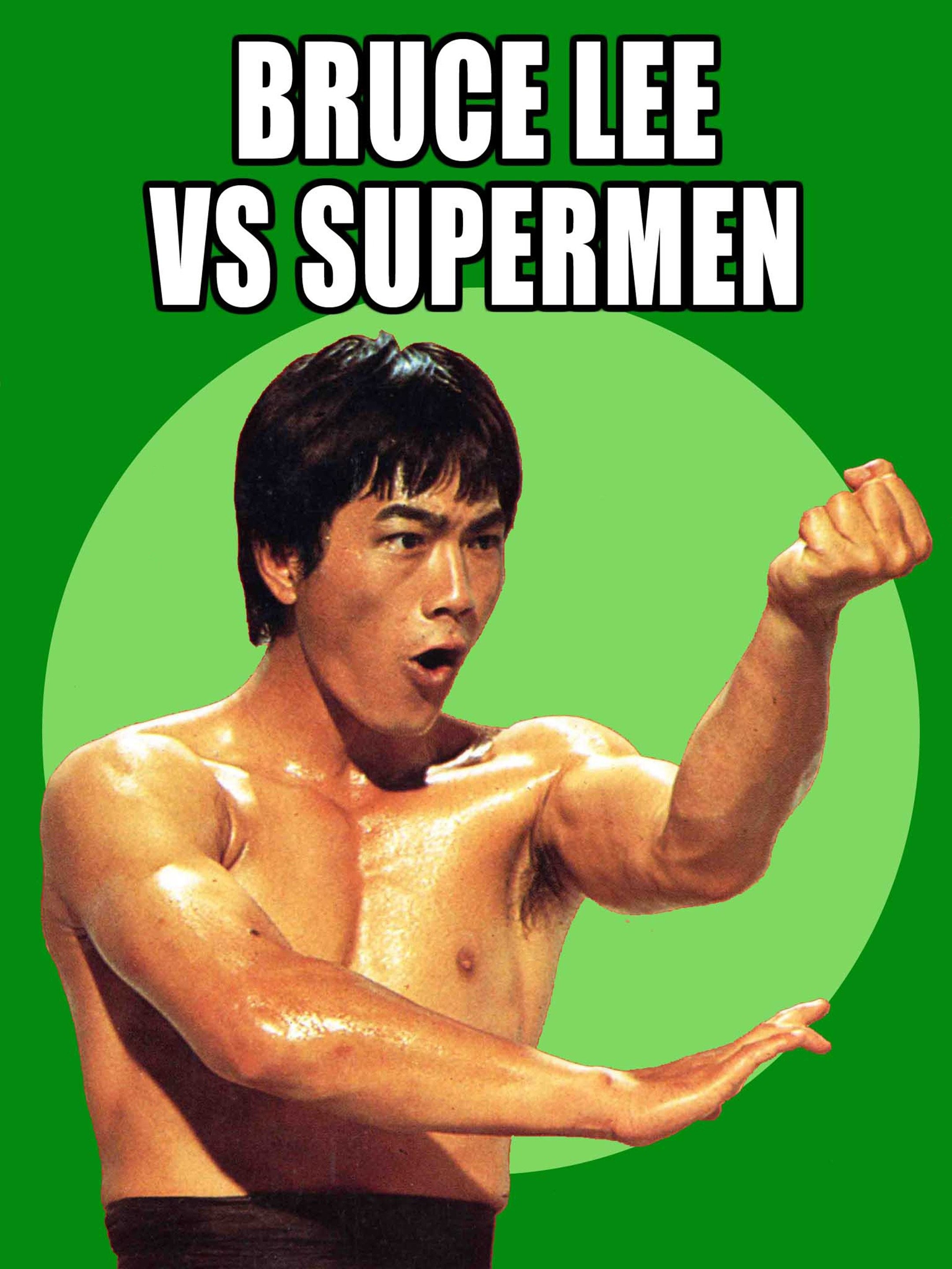 Bruce lee against store supermen