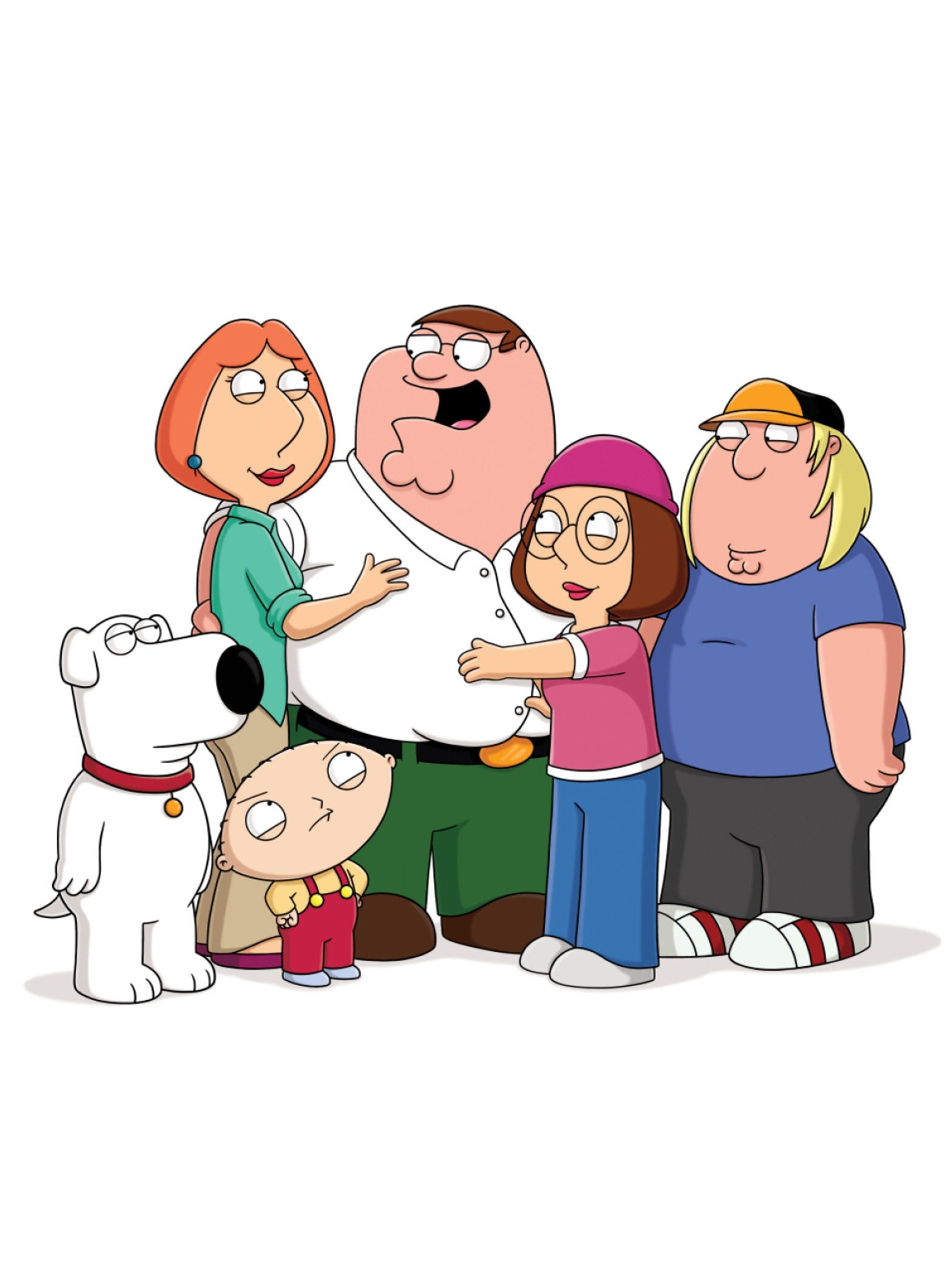 Family guy animation : cartoon characters: family guy