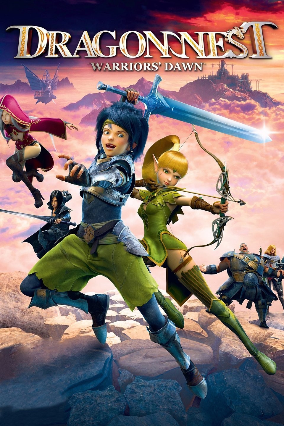 Dragon Nest: Warriors' Dawn (2014) Chinese movie poster