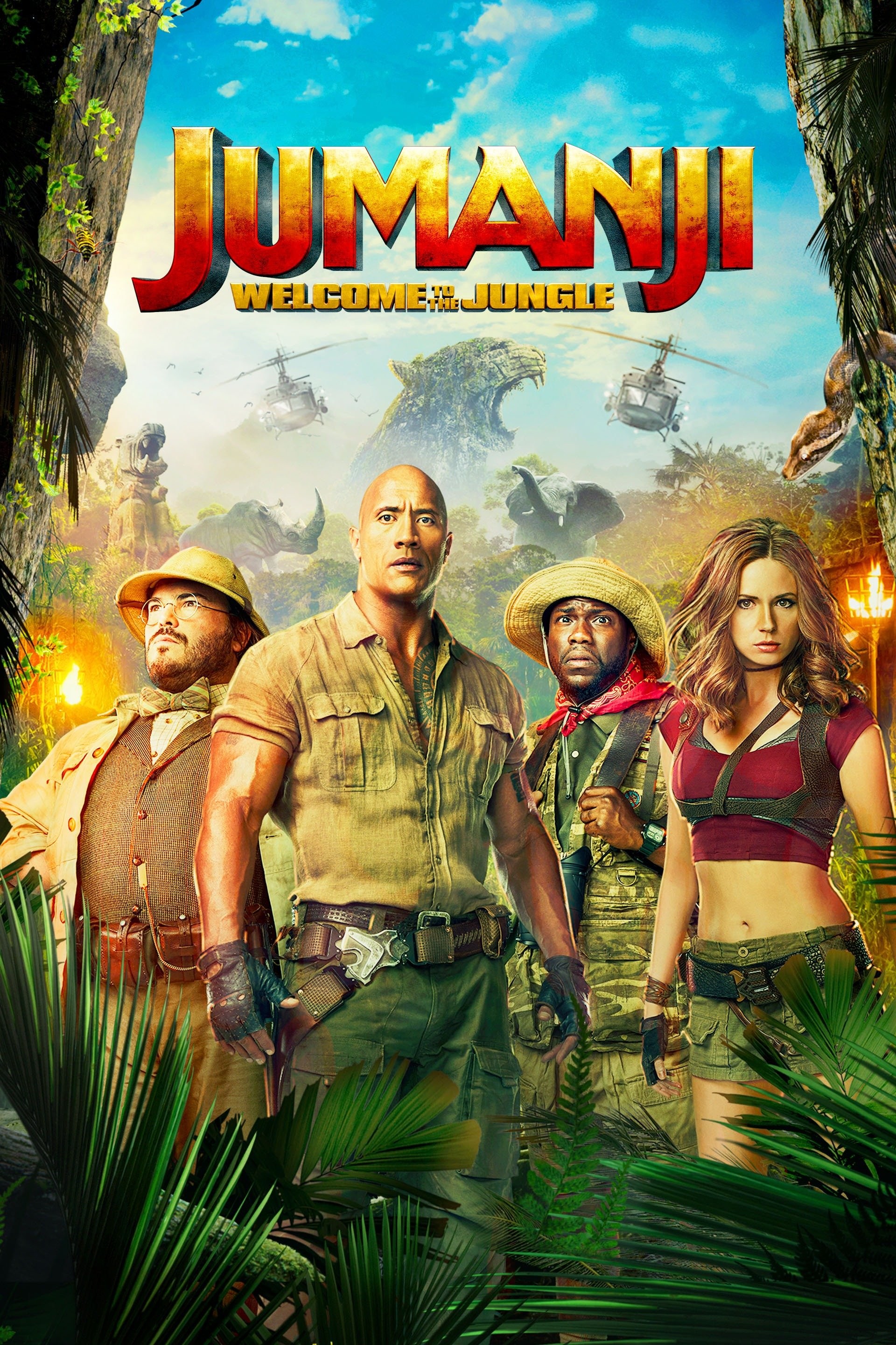 Jumanji: Bem-Vindo à Selva (2017) - Logotipos — The Movie Database (TMDB)