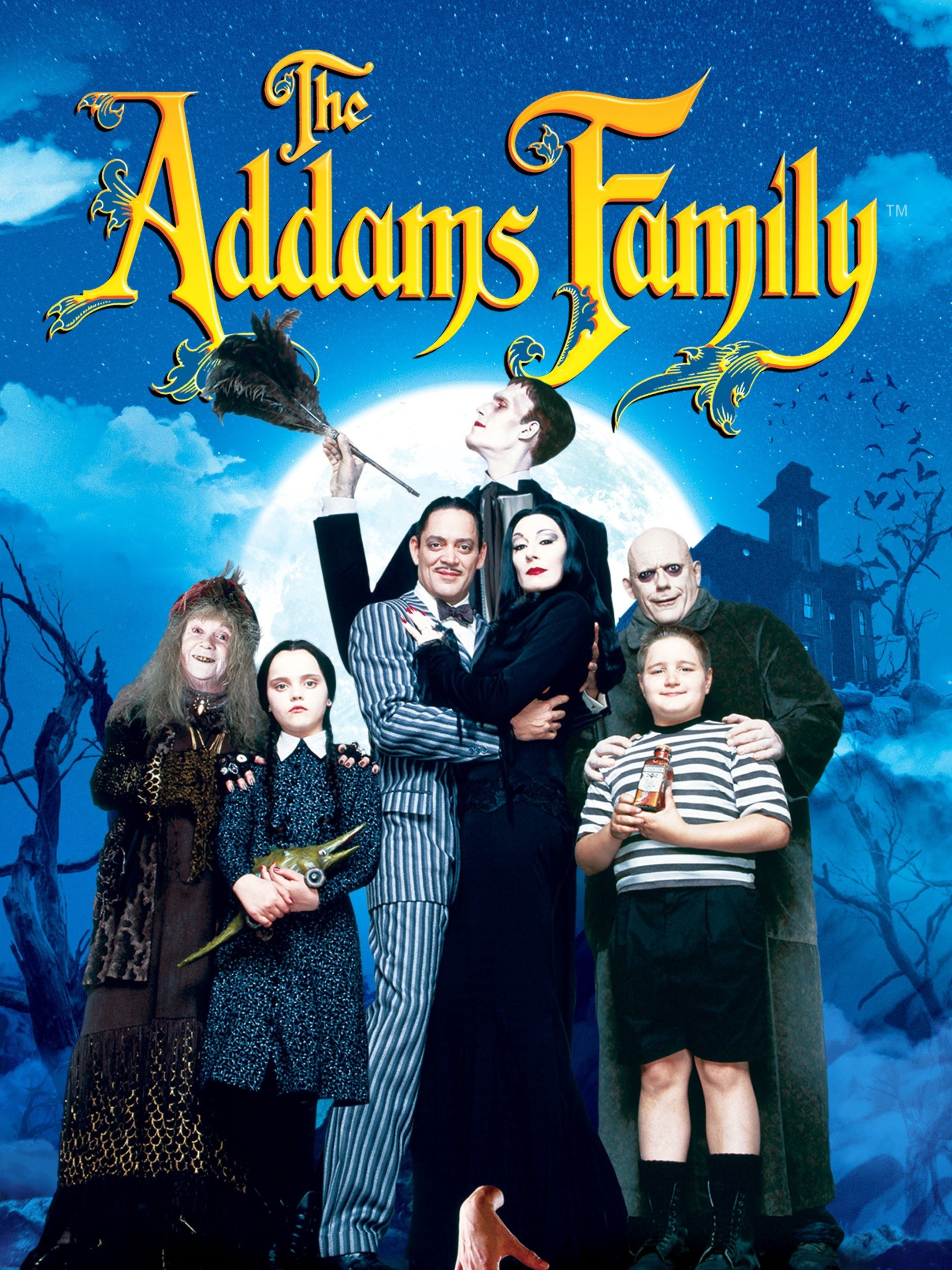 Addams Family  Family movie poster, Best halloween movies, Addams family  movie