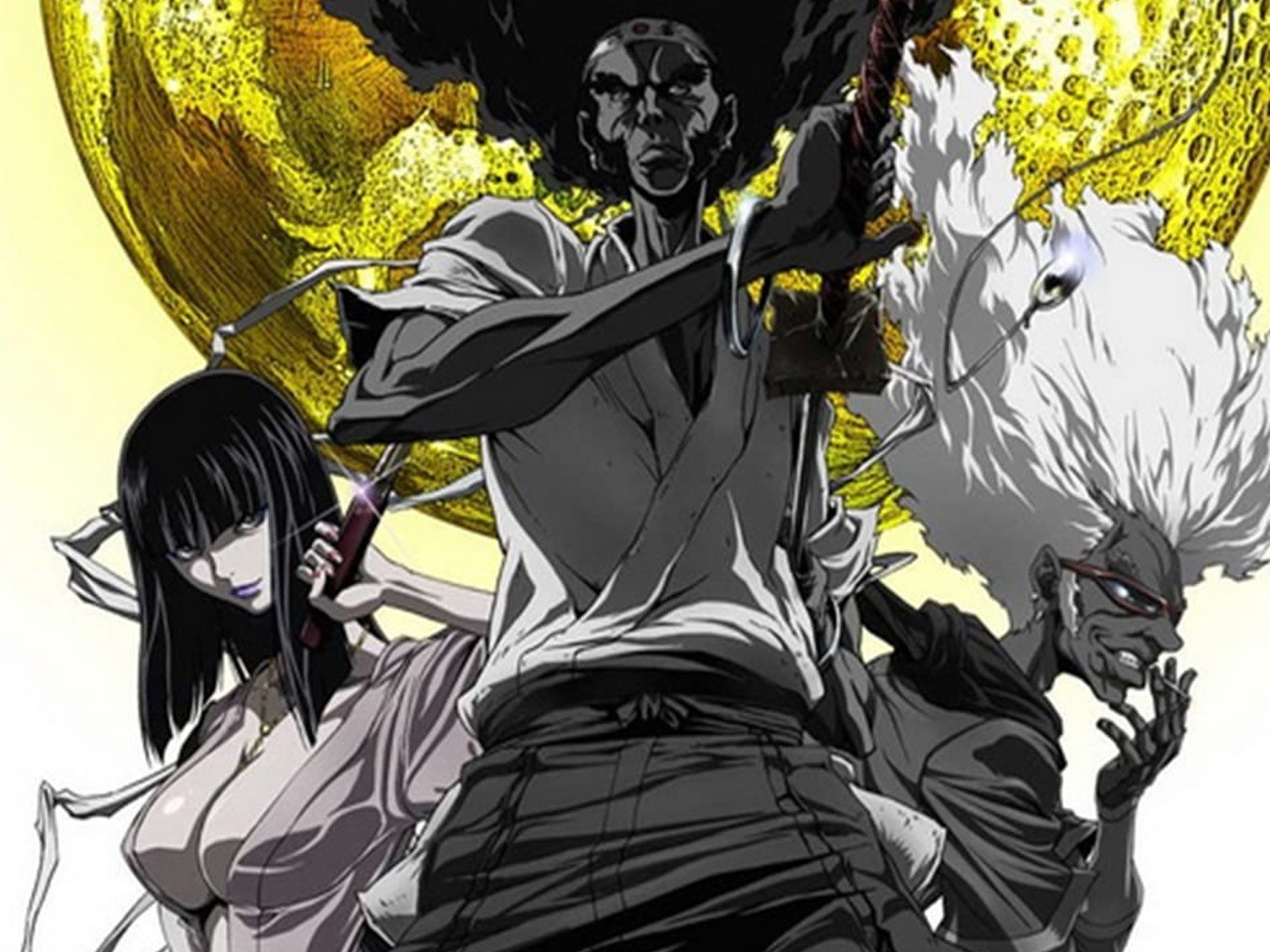Tetsuo 𒉭 on X: The superior black samurai anime, Afro Samurai   / X