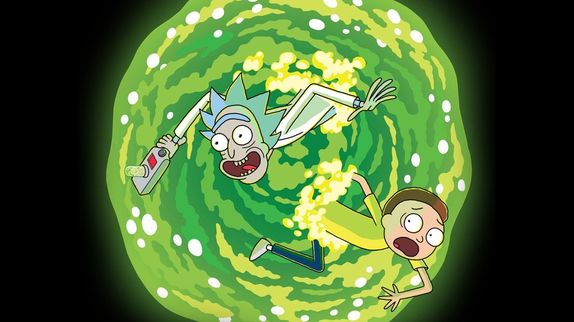 Rick and morty portal HD wallpapers