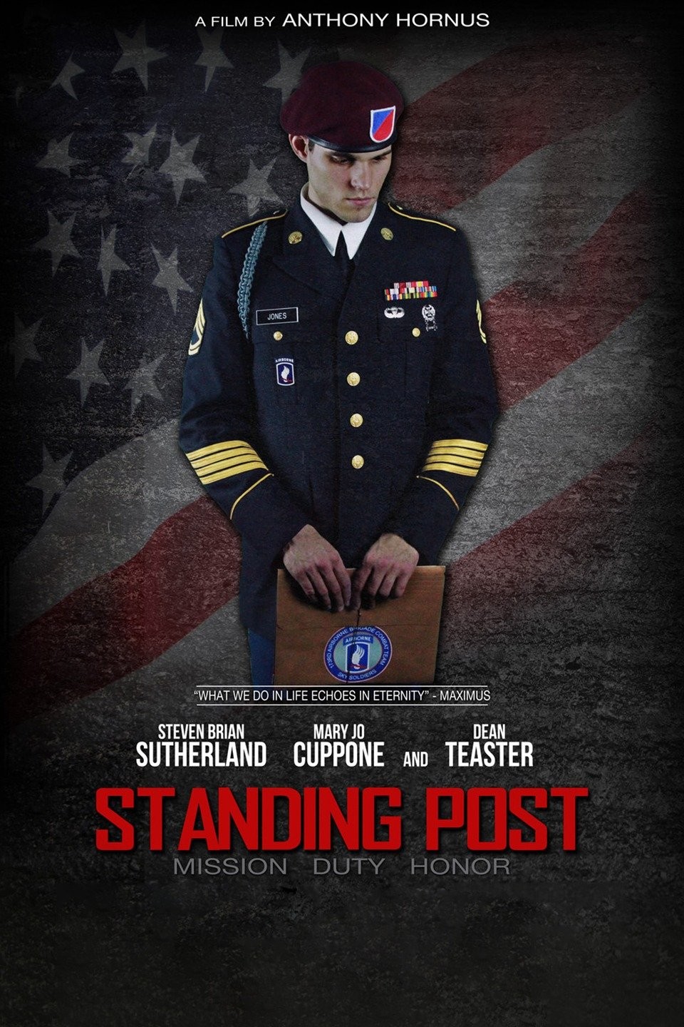standing post meaning military