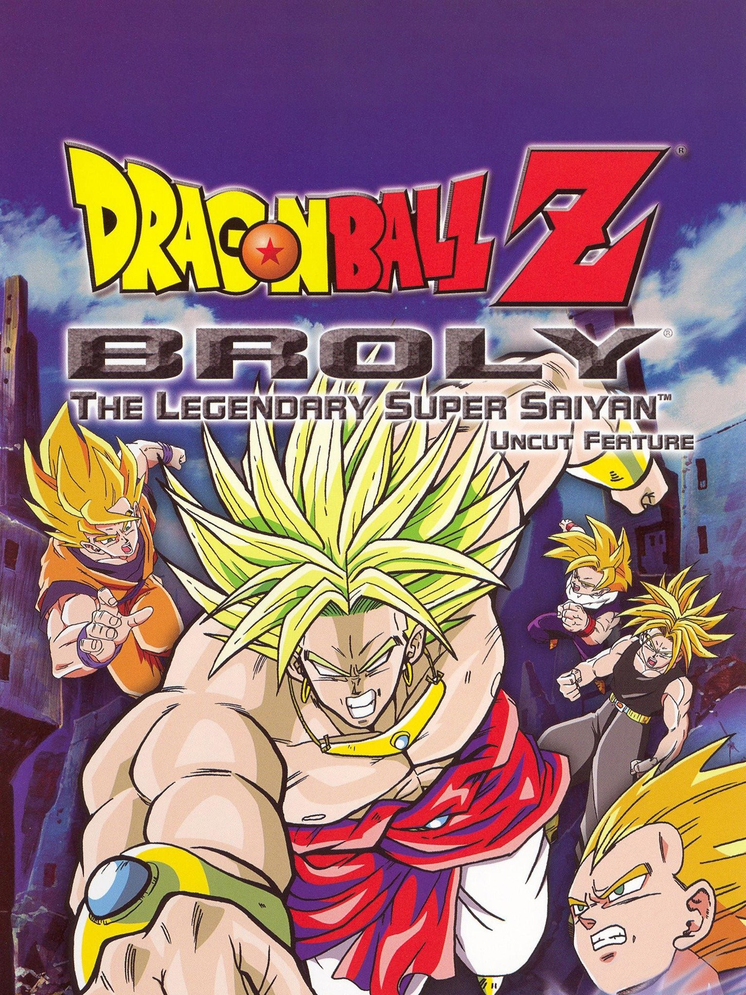 Dragon Ball Z Broly: The Legendary Super Saiyan Film Cartoon