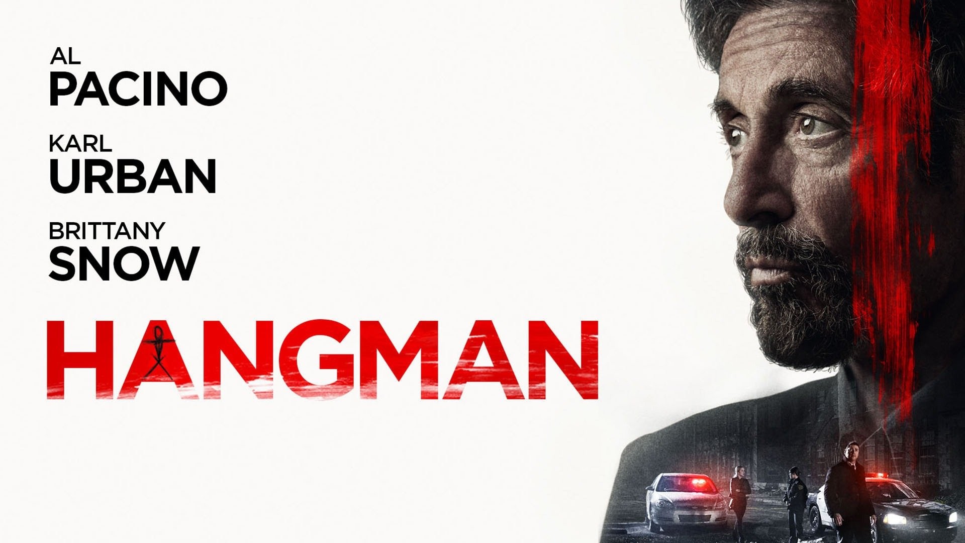 Upcoming Movies on X: Hangman - movie trailer:  # Hangman #HangmanMovie #AlPacino #KarlUrban #BrittanySnow #SerialKiller   / X