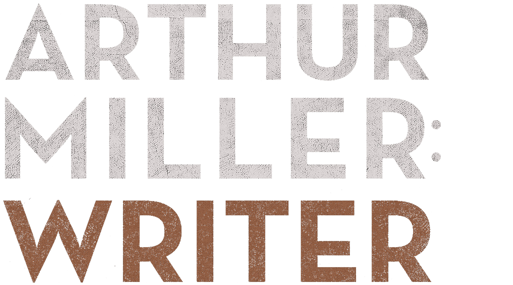 Arthur Miller: Writer Logo