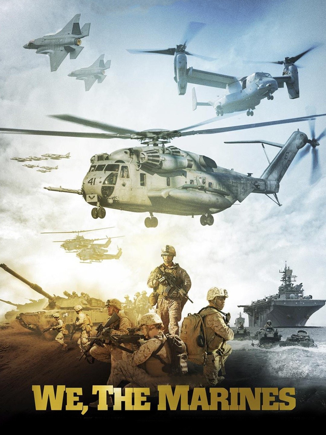 In this promotional banner of Film Z showing the marines when