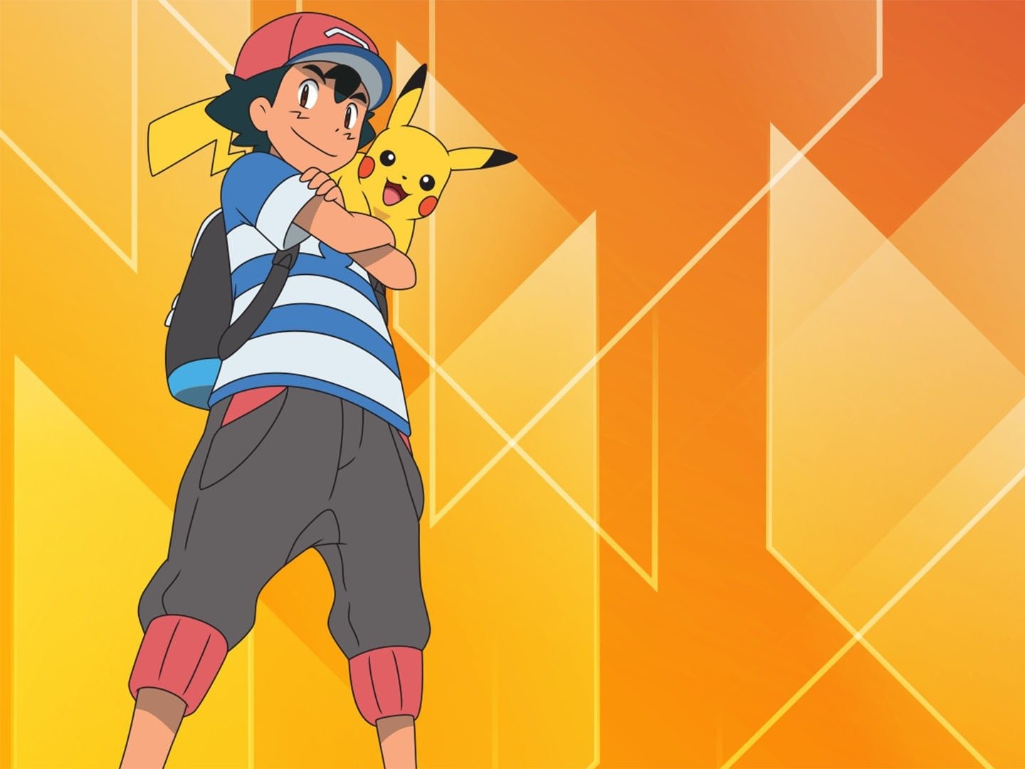 Ash All Pokemon, Ash and Pikachu Alola, HD phone wallpaper